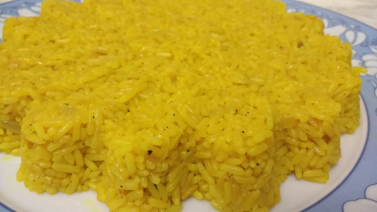 طريقة عمل الأرز الأصفر زى المطاعم